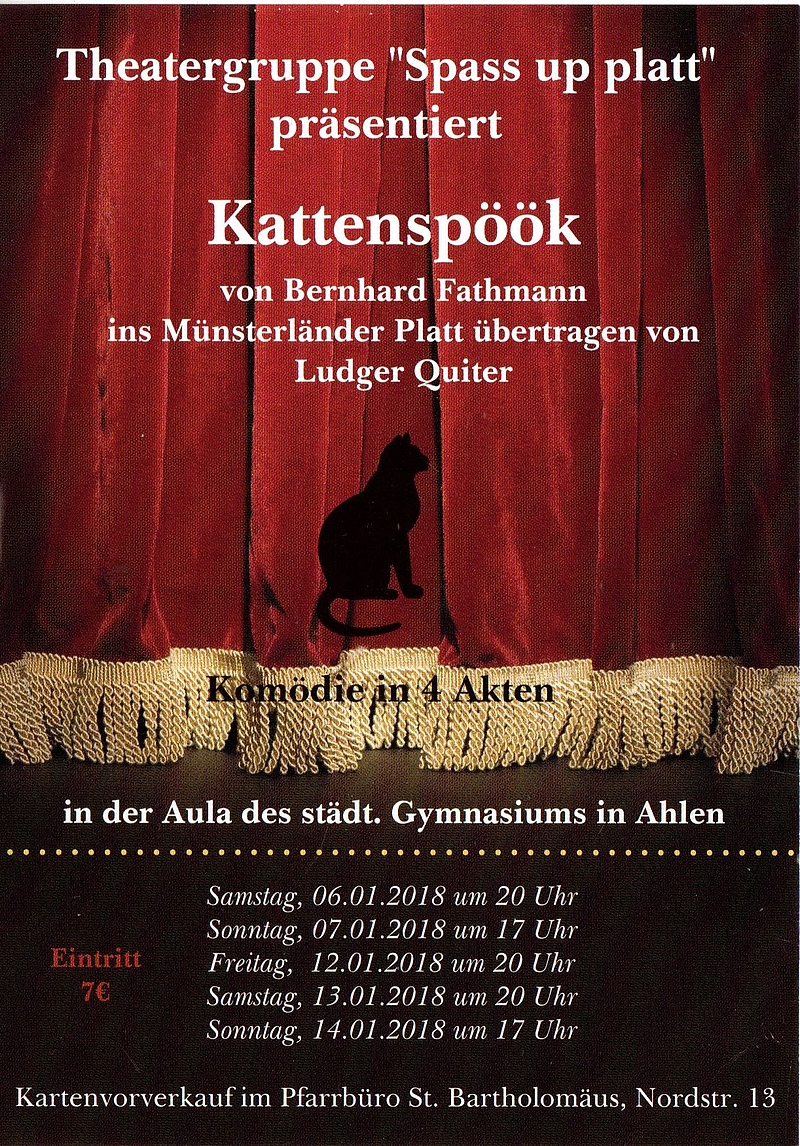 Stadtisches Gymnasium Ahlen Plattdeutsches Theater Spass Up